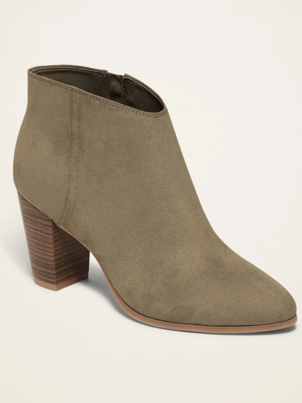 Old Navy faux suede ankle boots